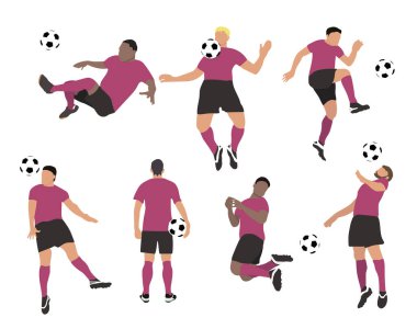 Futbol oynayan erkeklerin çeşitliliği