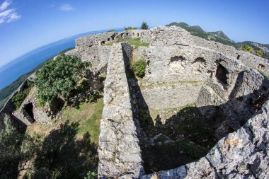 Yunanistan, Parga yakınlarındaki Ali Paşa Şatosu