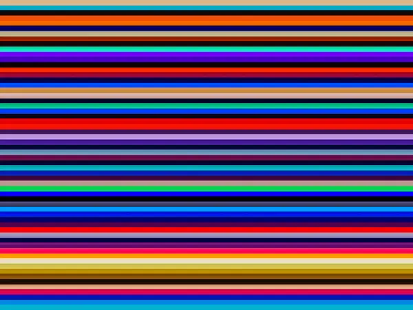 Horizontale Kleurrijke Strepen Abstracte Achtergrond — Stockfoto