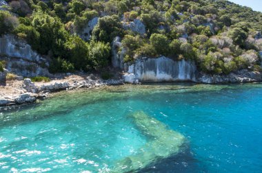 Batık Kekova kenti, Antalya, Türkiye