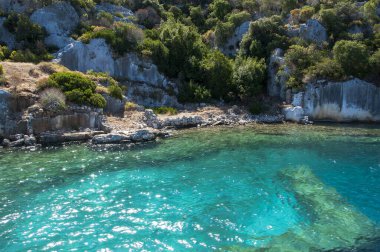Batık Kekova kenti, Antalya, Türkiye