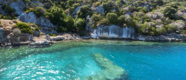 Batık Kekova kenti, Antalya, Türkiye