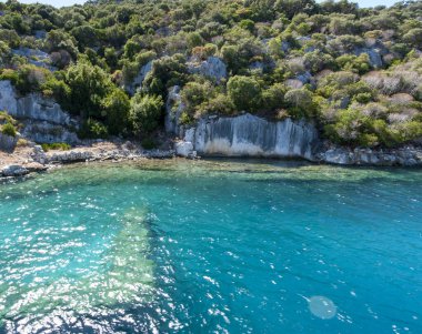 Batık Kekova kenti, Antalya, Türkiye