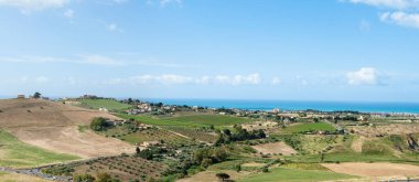 Agrigento ili panoramik görünümü