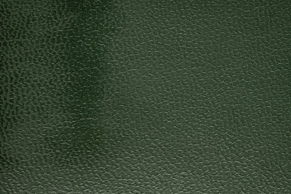 Zelené Umělé Nebo Syntetické Kožené Pozadí Úhlednou Texturou Kopírovacím Prostorem — Stock fotografie