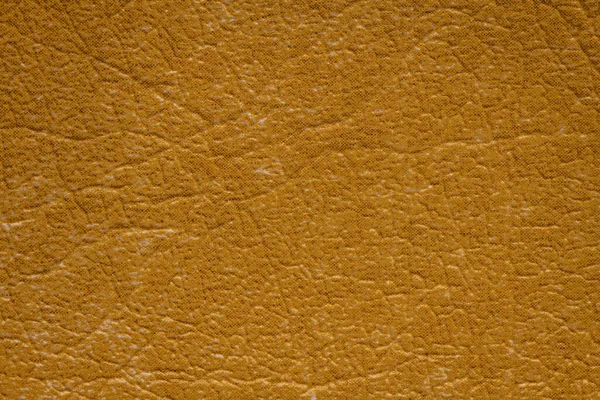 Echtes Leder Textur Hintergrund Gelbe Texturen Für Leere Dekorationen Vintage — Stockfoto