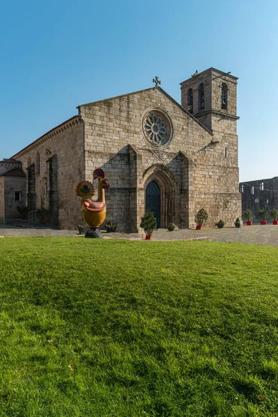 Uitzicht Santa Maria Maior Church Barcelos Portugal Met Parochies Het — Stockfoto