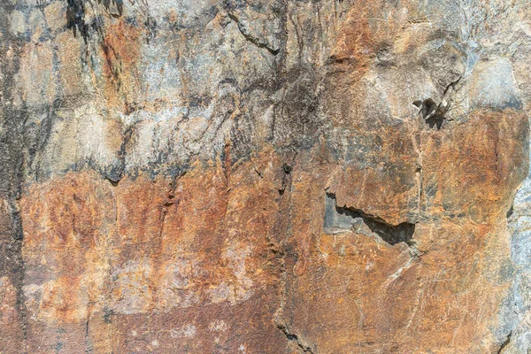 Textura Granito Oxidado Fondo Piedra Oxidada Rocas Granito Colorido Viejo —  Fotos de Stock