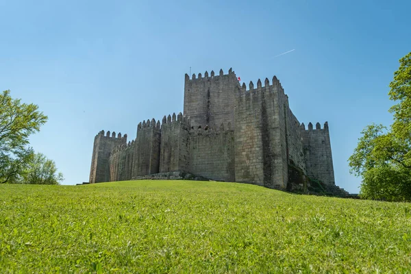 Portekiz Kuzeyindeki Guimaraes Kalesi Yüzyılın Sonlarında Inşa Edildi Fransız Etkisinden — Stok fotoğraf