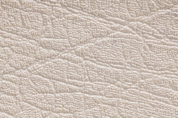 White artificial or synthetic leather background with neat texture and copy space, colorful fabric sample with leather-like finish aimed for upholstery, fashion, sewing or footwear projects