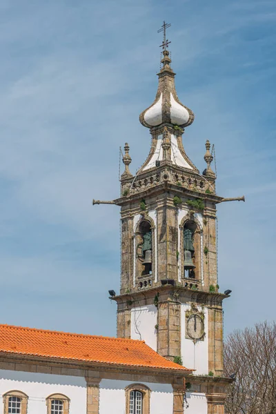 Kostel Svatého Antonia Torre Velhy Pozdně Barokní Chrám Větší Kaplí — Stock fotografie