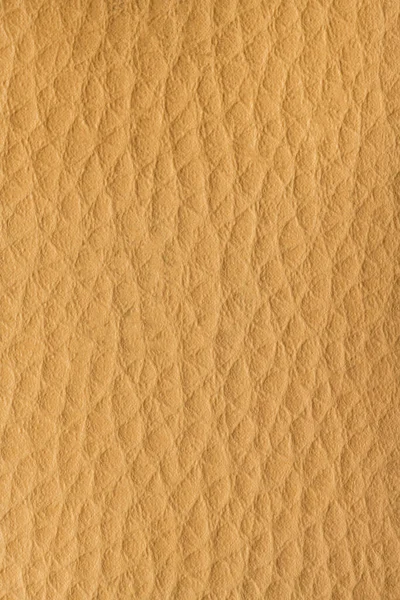 Fundo Couro Artificial Sintético Amarelo Com Textura Pura Espaço Cópia — Fotografia de Stock