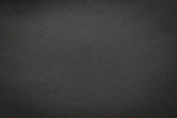 Black Artificial Synthetic Leather Background Neat Texture Copy Space Fabric — Stock Photo, Image