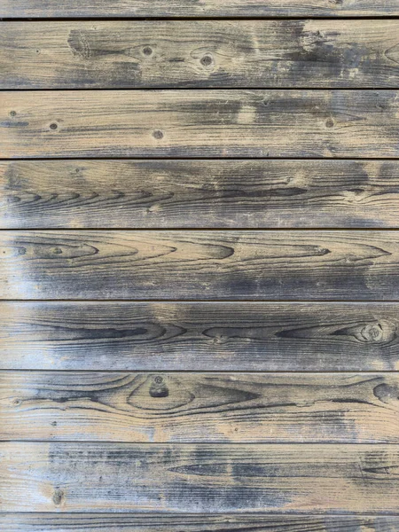 Bruine Houten Plank Muur Textuur Achtergrond — Stockfoto