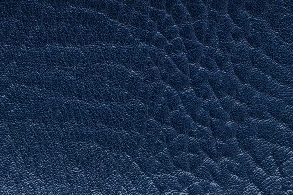 Textura Couro Azul Usado Como Fundo Clássico Luxo Imitação Fundo — Fotografia de Stock