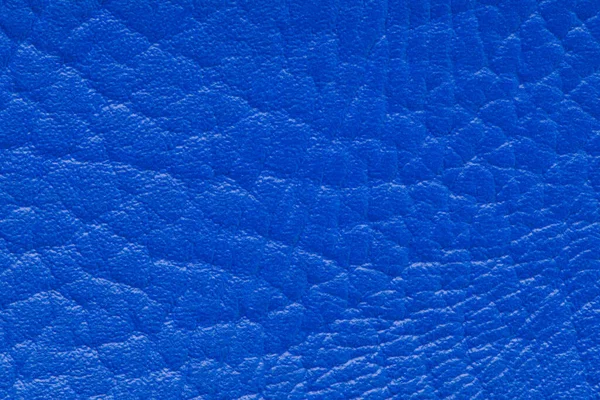 Blue Leather Texture Used Luxury Classic Background Imitation Artificial Leather Stock Photo