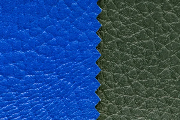 Textura Cuero Azul Verde Utilizada Como Fondo Clásico Lujo Imitación — Foto de Stock