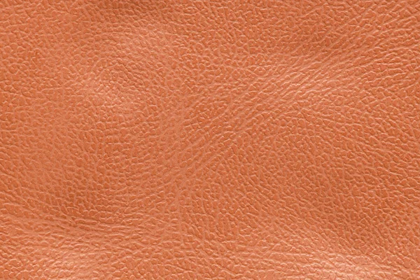 Narancs Bőr Textúra Használt Luxus Klasszikus Háttér Utánozása Mesterséges Bőr — Stock Fotó