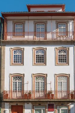 Geleneksel Binalar Cephe ve Balkonlar - Viseu, Portekiz