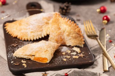 Vila Real, Portekiz 'den geleneksel Portekiz usulü Cristas de Galo tatlısı.