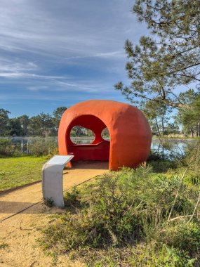 Bucaquinho Tabiat Parkı, Ovar, Portekiz kuzeyinde doğal görünümünü