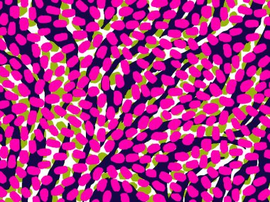 Çita desenli Zebra dokusu renkli hayvan desenli.