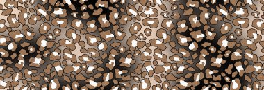 Elle çizilmiş leopar desenli altın hayvan derisi deseni. leopar dokusu