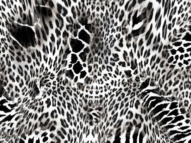 Leopar derisi deseni, leopar kürkü, hayvan deseni..