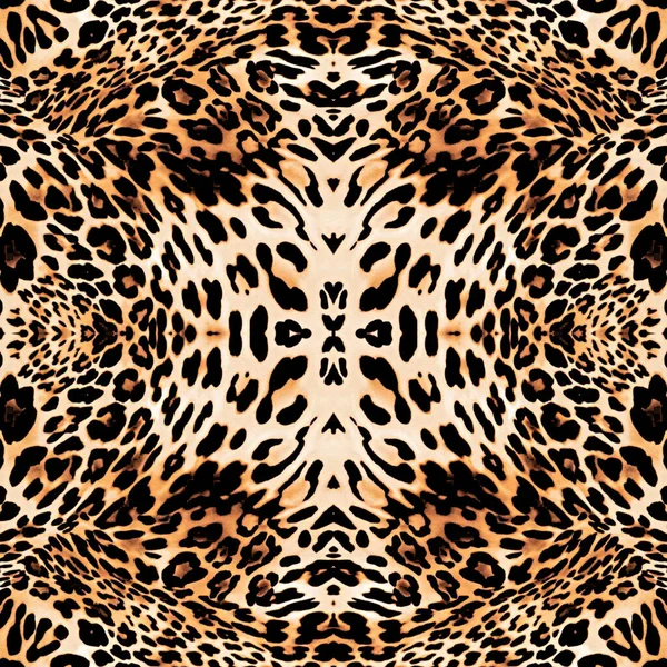 Seamless leopard pattern, animal print, textile animal design.