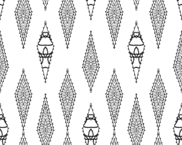 stock image Ethnic pattern, illustration ornament pattern, textile print.