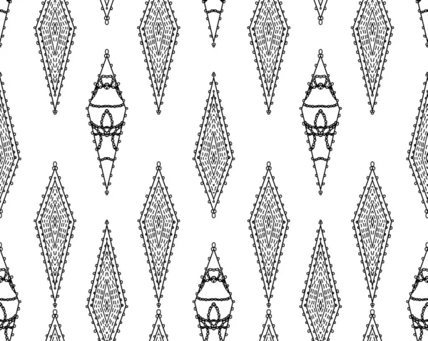 Ethnic pattern, illustration ornament pattern, textile print.