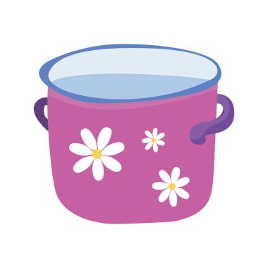 Sulu esrar. Düz tasarımda vektör illüstrasyonu