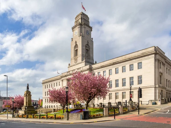April 2022 Barnsley South Yorkshire Barnsley Town Hall Fine Spring Royalty Free Stock Images