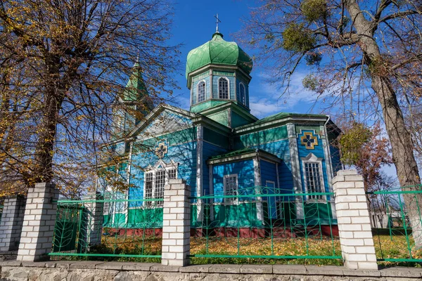 Ternivka Cherkasy Bölgesi Ukrayna Ekim 2022 Selanik Dmytro Kilisesi Ternivka — Stok fotoğraf