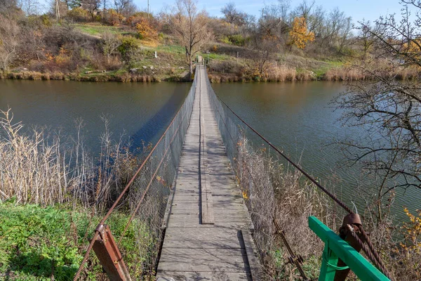 Ternivka, Ukrayna - 22 Ekim 2022: Ternivka köyündeki Hnylyi Tashlyk Nehri