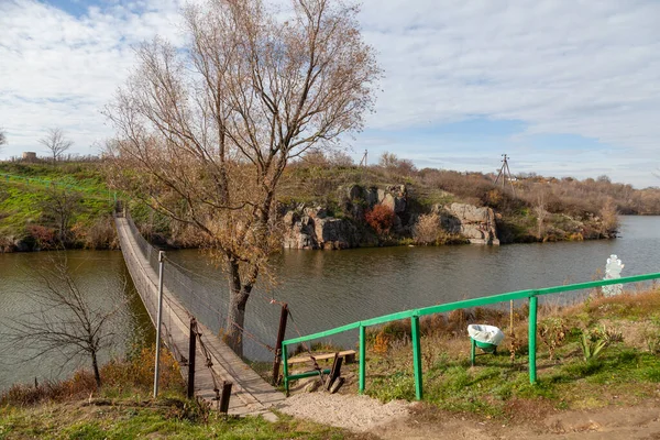 Ternivka Ucrania Octubre 2022 Río Hnylyi Tashlyk Pueblo Ternivka — Foto de Stock