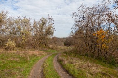 Ternivka, Ukrayna - 22 Ekim 2022: Ternivka köyündeki Hnylyi Tashlyk Nehri