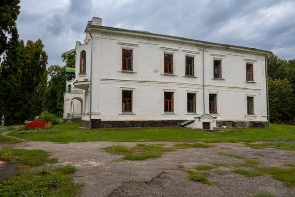 Berezova Rudka, Poltava region, Ukraine - August 6, 2023: Mansion Zakrevskih in Berezova Rudka