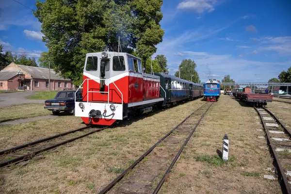 stock image Haivoron, Ukraine - May 18, 2024: Haivoron railway station