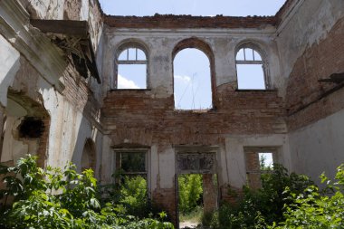 Yasynuvatka, Ukrayna - 7 Ağustos 2024: Yasynuvatka - Palats Vinberha