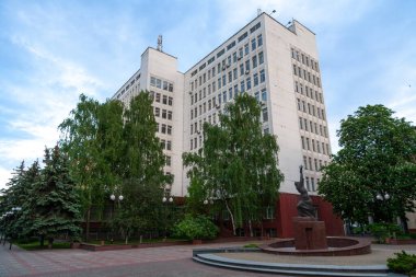 Cherkasy, Ukrayna - Mayıs 2024: Çerkasy Devlet Teknoloji Üniversitesi Binası