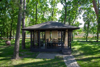 Cherkasy, Ukrayna - 9 Mayıs 2024: Selena Aile Resort Bölgesi 