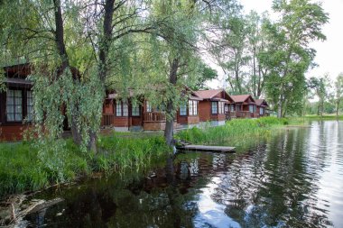 Cherkasy, Ukrayna - 9 Mayıs 2024: Selena Aile Resort Bölgesi 