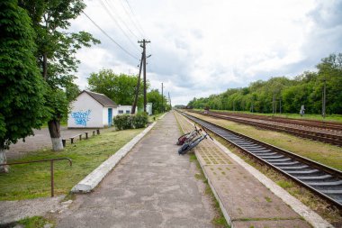 Khat 'ky, Ukrayna - 1 Mayıs 2024: Bilozir' ya İstasyonu