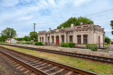 Khat 'ky, Ukrayna - 1 Mayıs 2024: Bilozir' ya İstasyonu