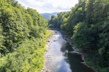 Prut Nehri, nehir kıyısındaki görkemli manzarası ve ikonik Probiy Şelalesi ile tanınan popüler Yaremche tatil köyü boyunca akan büyük bir Carpathian nehridir.
