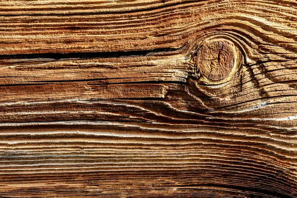 Tekstura Ciemnobrązowego Starego Drewna Stara Zwęglona Deska Węzłami Szeroko Spalona — Zdjęcie stockowe