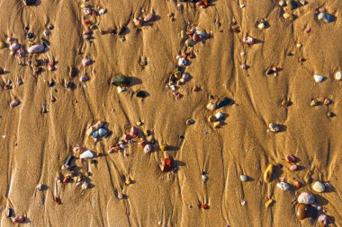 Çöl kum dokusu arka plan duvar kağıdı rüzgar dalgaları, nehir kıyısı sahil plajı bej doğal kum soyut