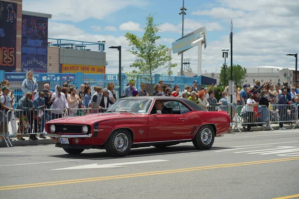 Nueva York Junio 2022 Exposición Autos Antiguos 40º Desfile Anual — Foto de Stock