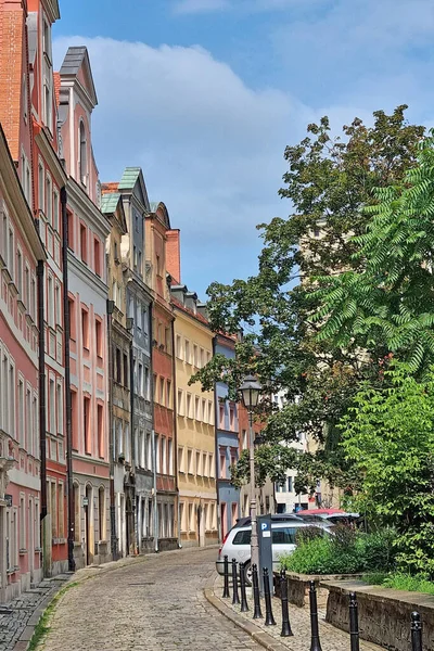 Wroclaw Polen Juni 2022 Alte Straßen Der Bunten Stadt Wroclaw — Stockfoto